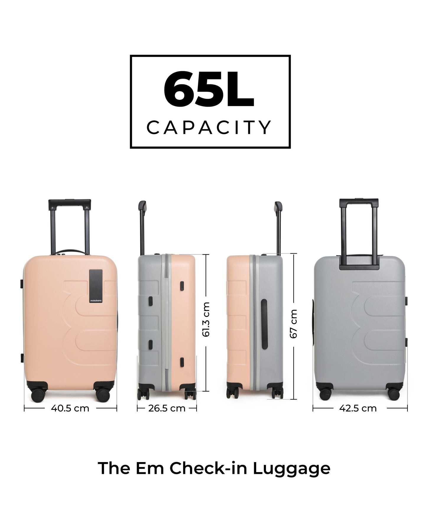 Color_Modern Love (Limited Edition) | The Em Set of 2 Luggage