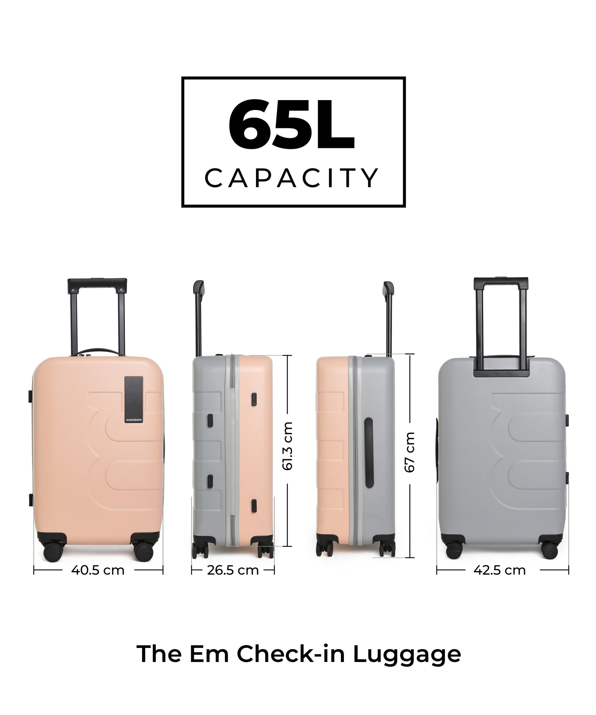 Color_Modern Love (Limited Edition) | The Em Set of 2 Luggage