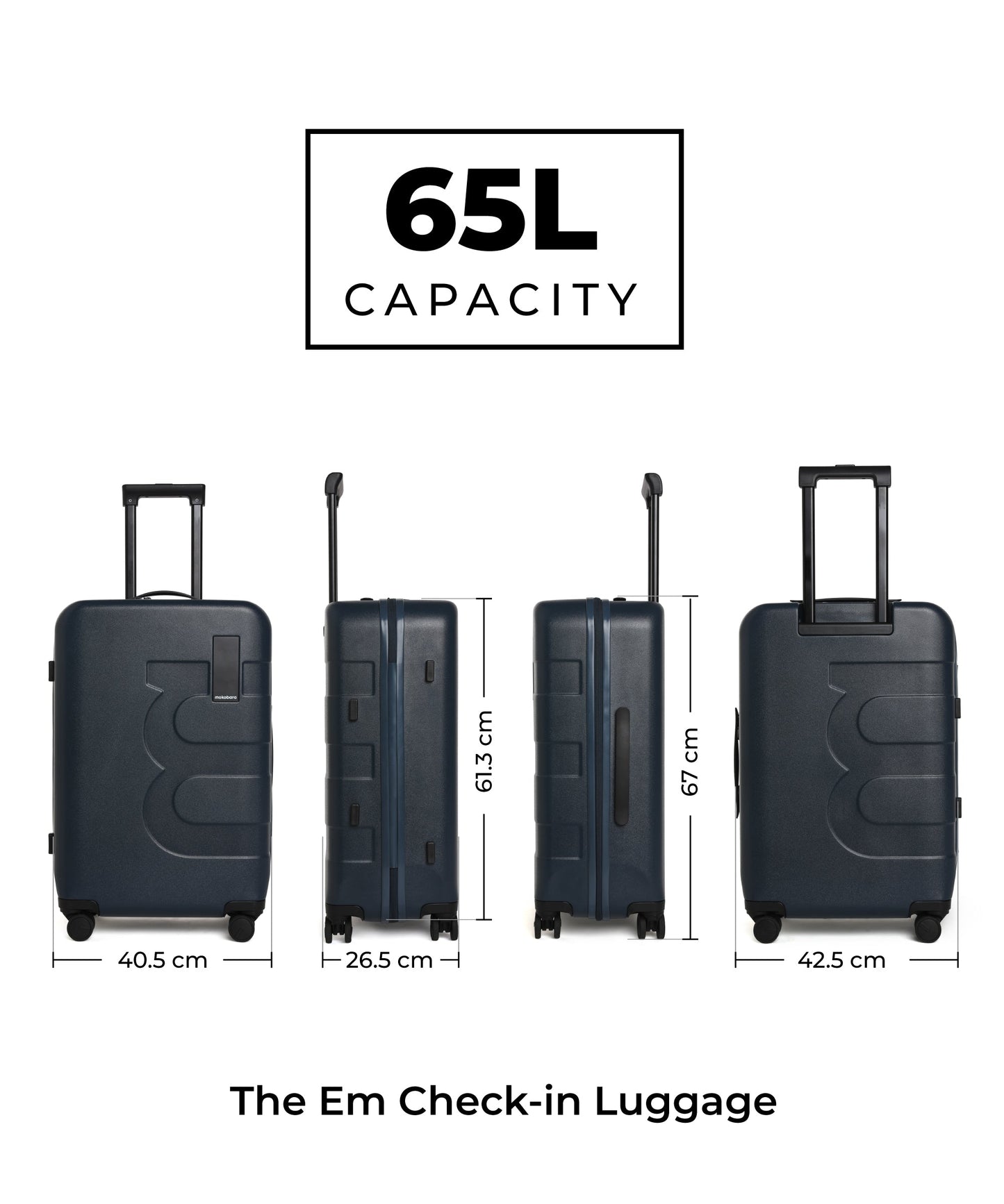Color_We Meet Again | The Em Set of 2 Luggage