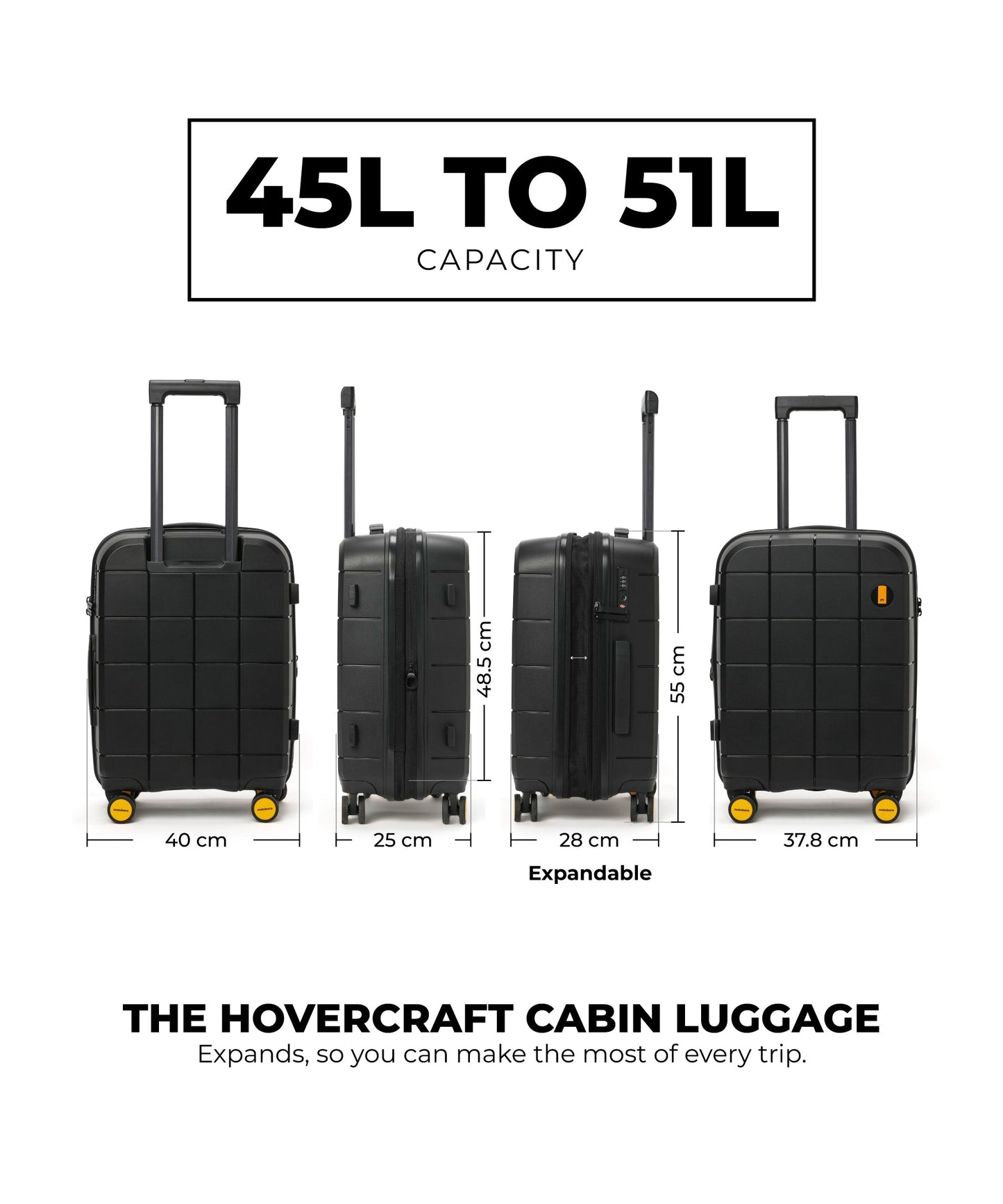 Color_Crypto | The Hovercraft Cabin Luggage