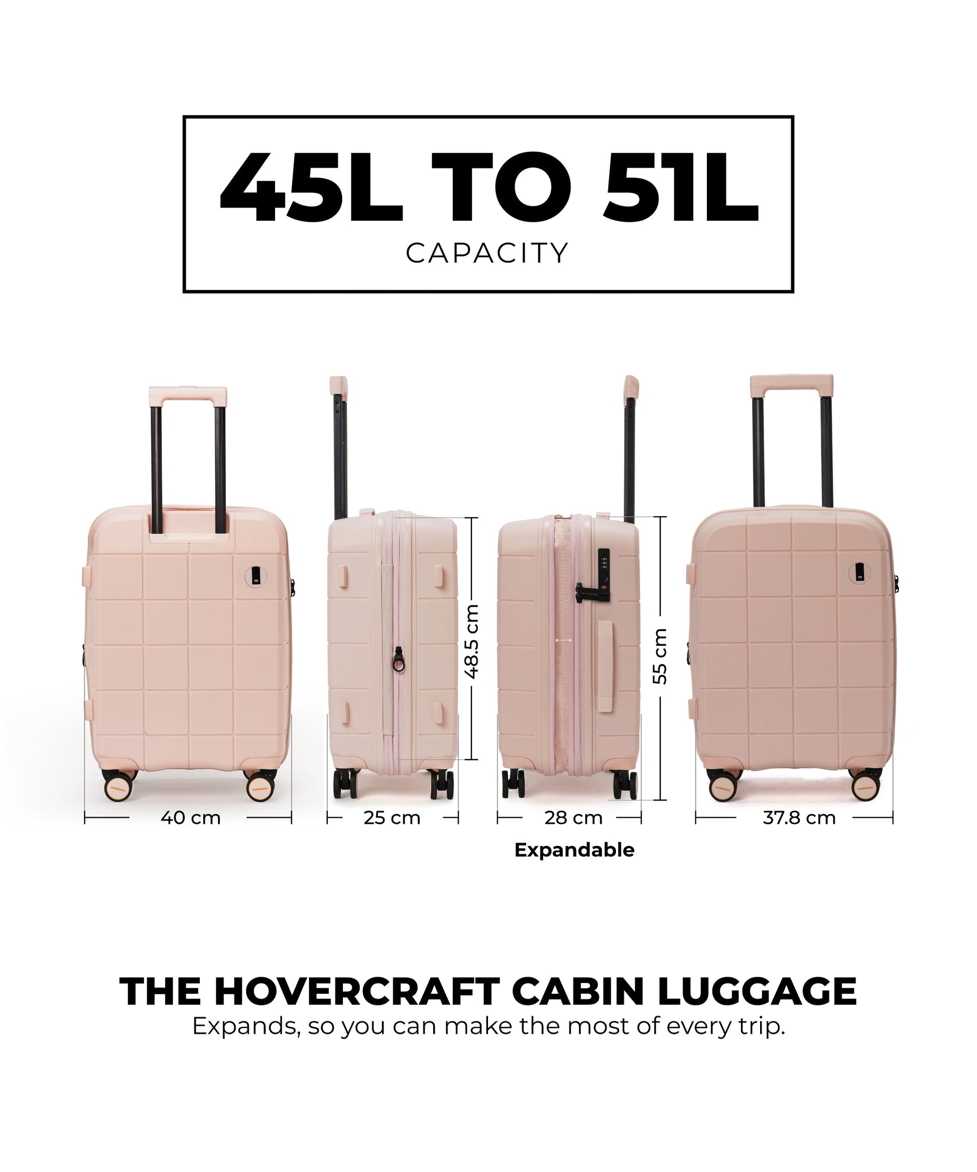 Color_Lucky Charm | The Hovercraft Cabin Luggage