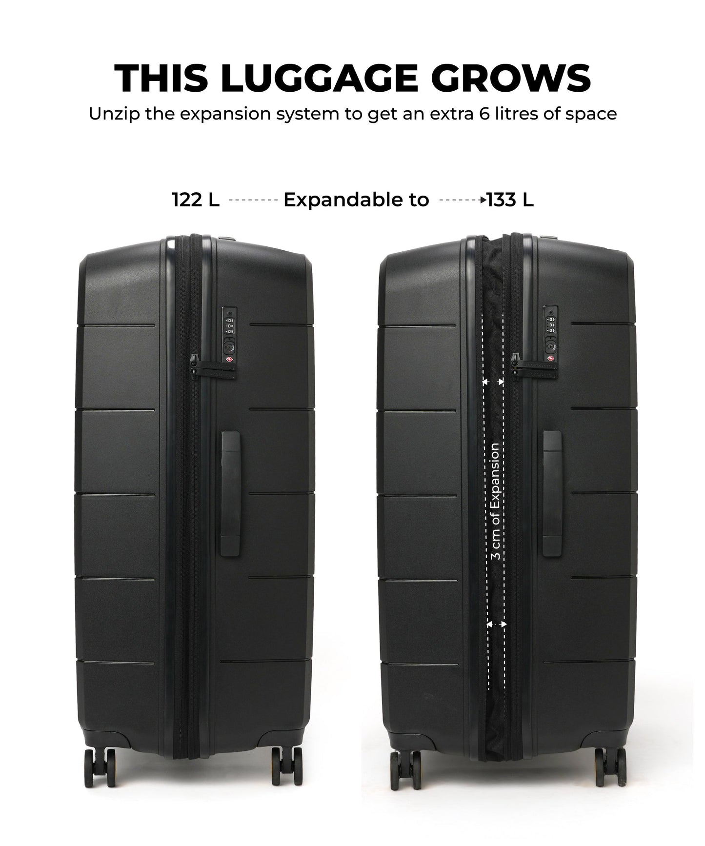 Color_Crypto | The Hovercraft Check-In Large Luggage