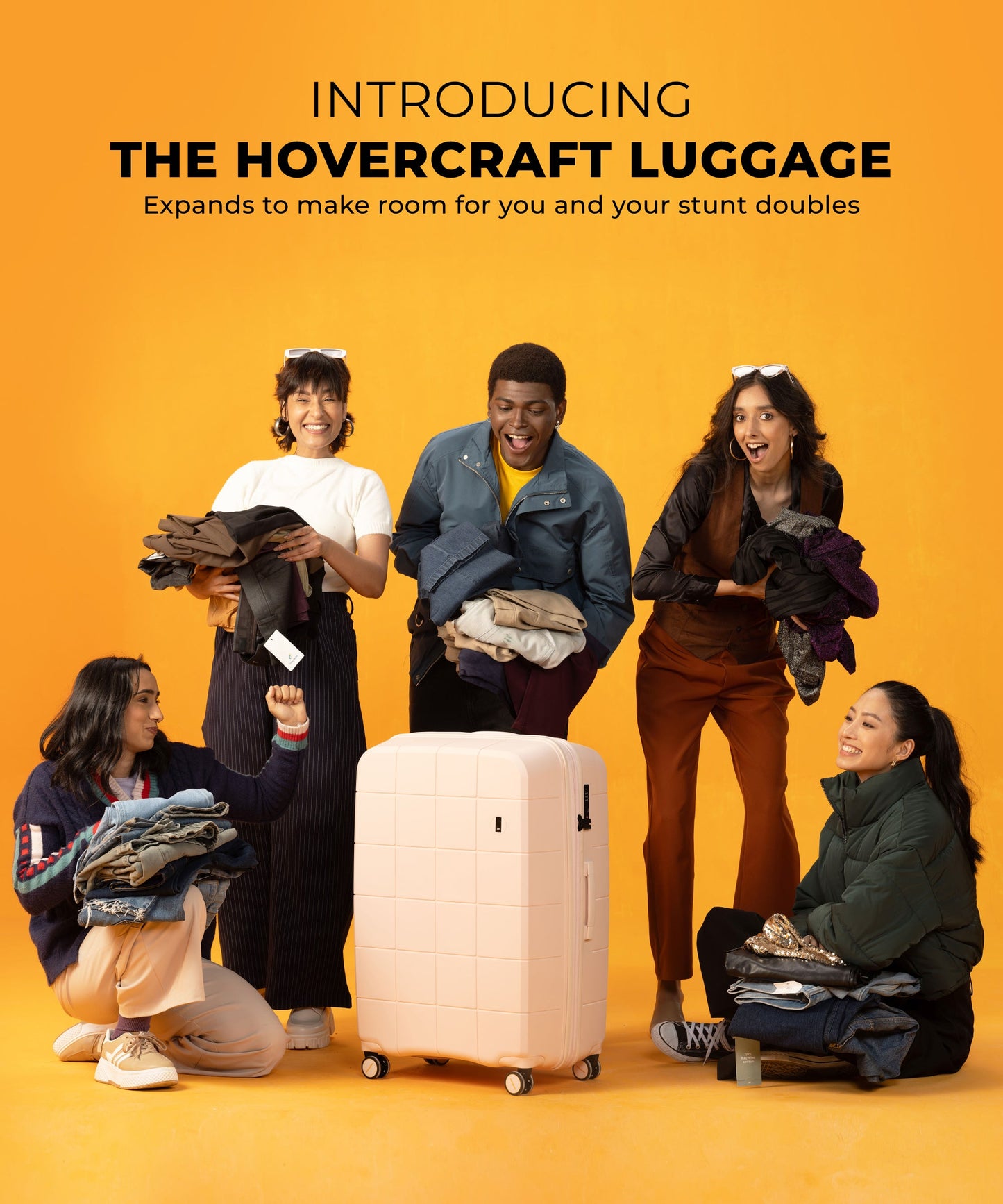 Color_Lucky Charm | The Hovercraft Check-In Large Luggage