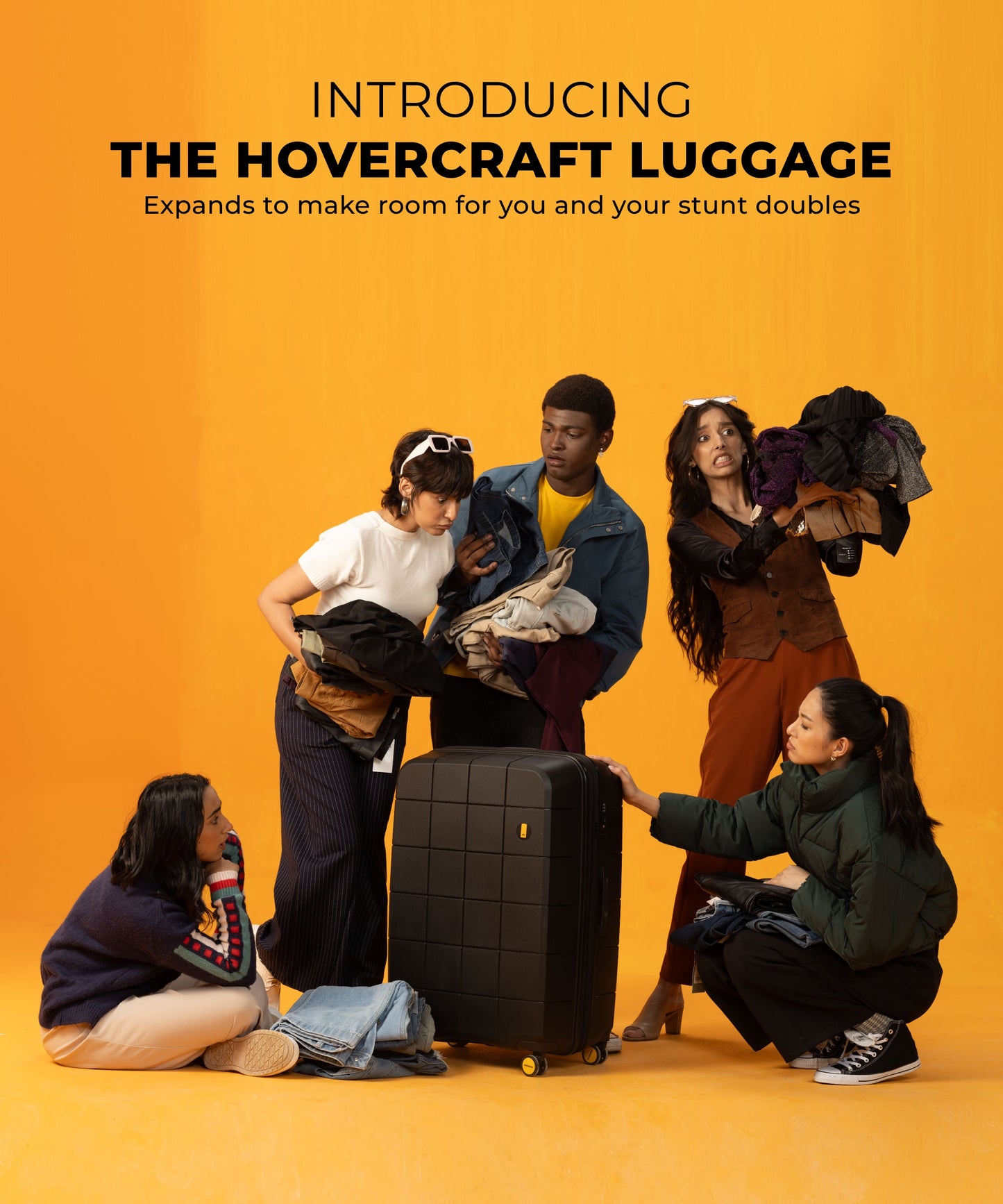 Color_Crypto | The Hovercraft Check-In Luggage 