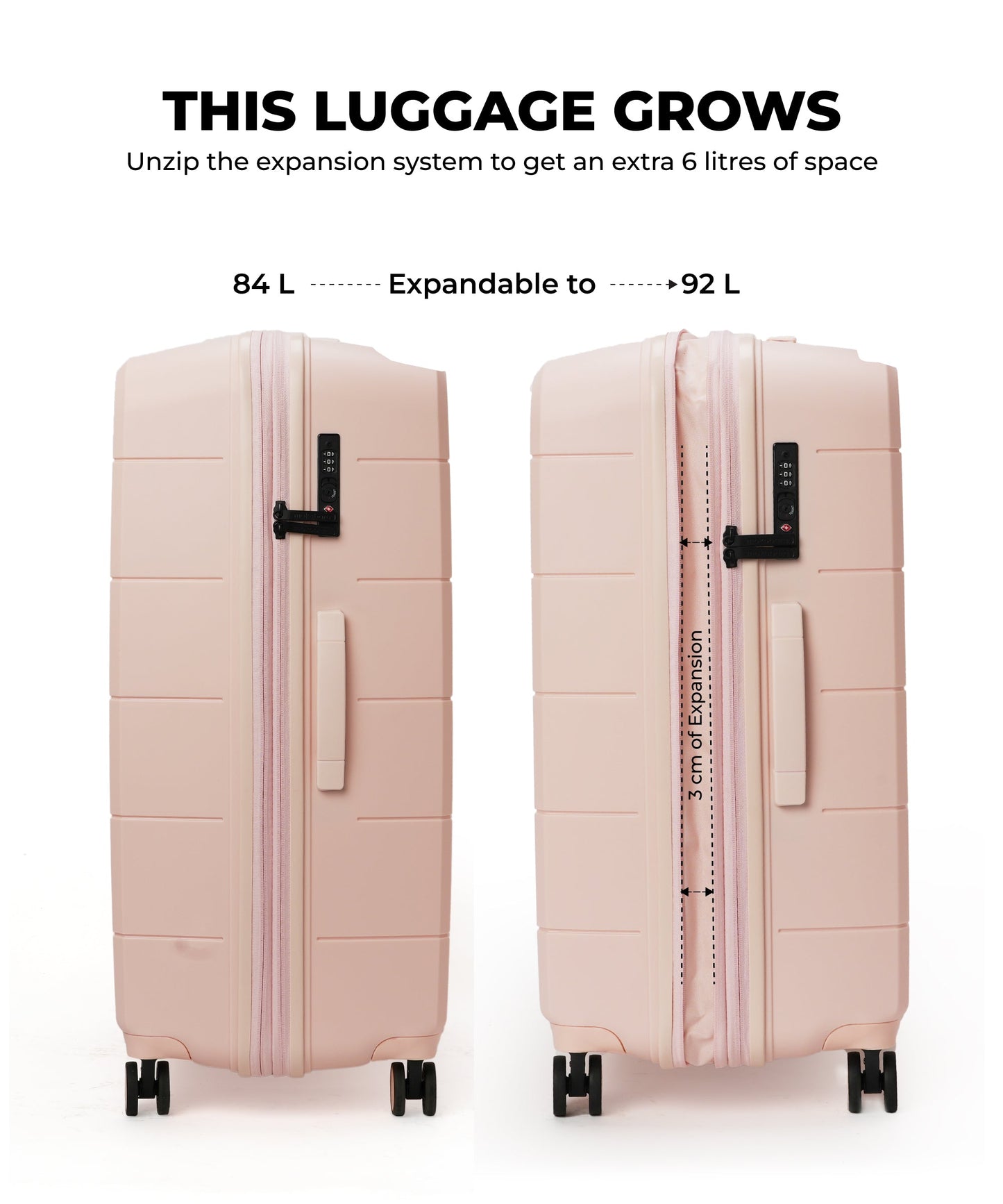 Color_Lucky Charm | The Hovercraft Check-In Luggage 