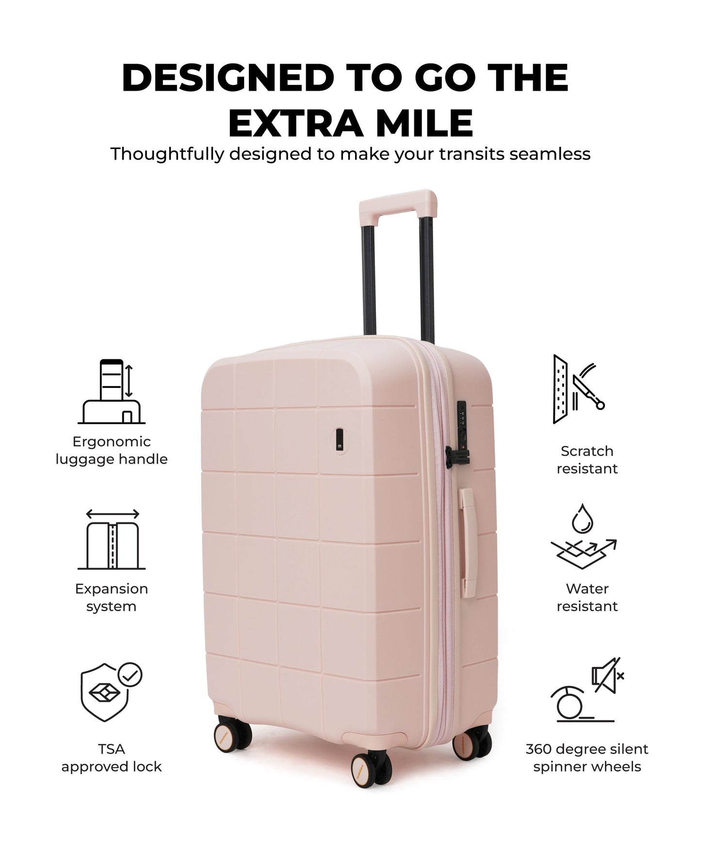 Color_Lucky Charm | The Hovercraft Check-In Luggage 