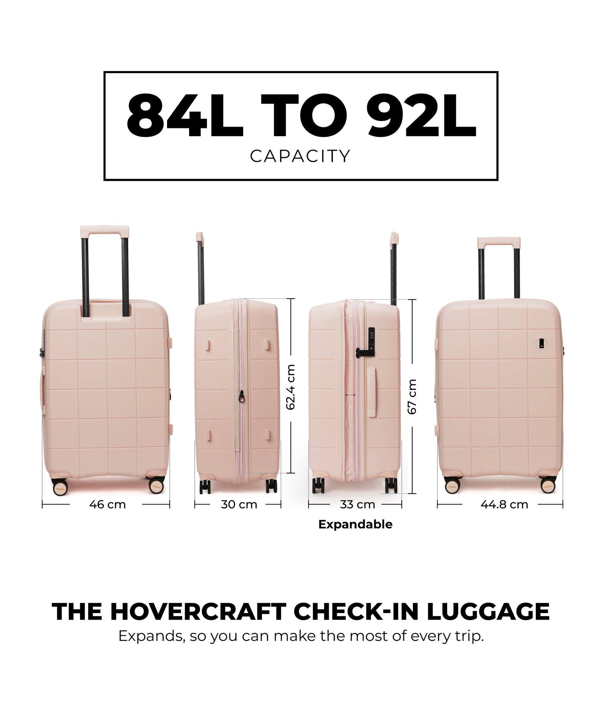 Color_Lucky Charm | The Hovercraft Check-In Luggage 