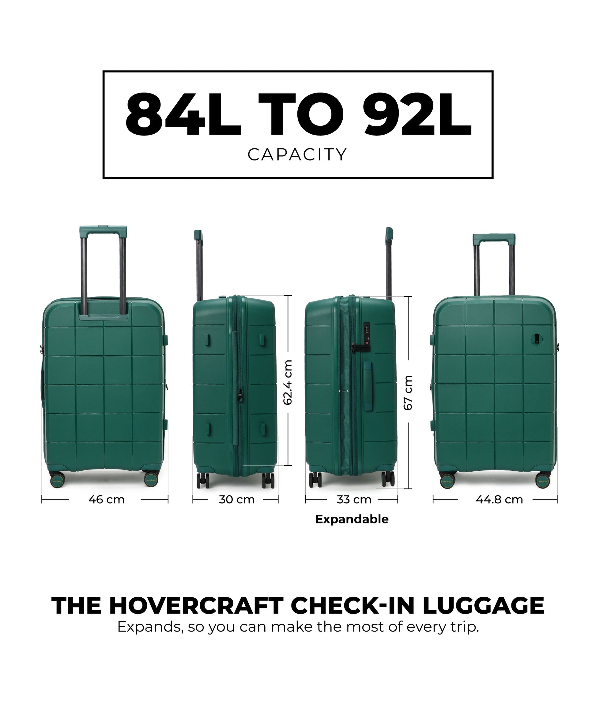 Color_Mic Drop | The Hovercraft Check-In Luggage 