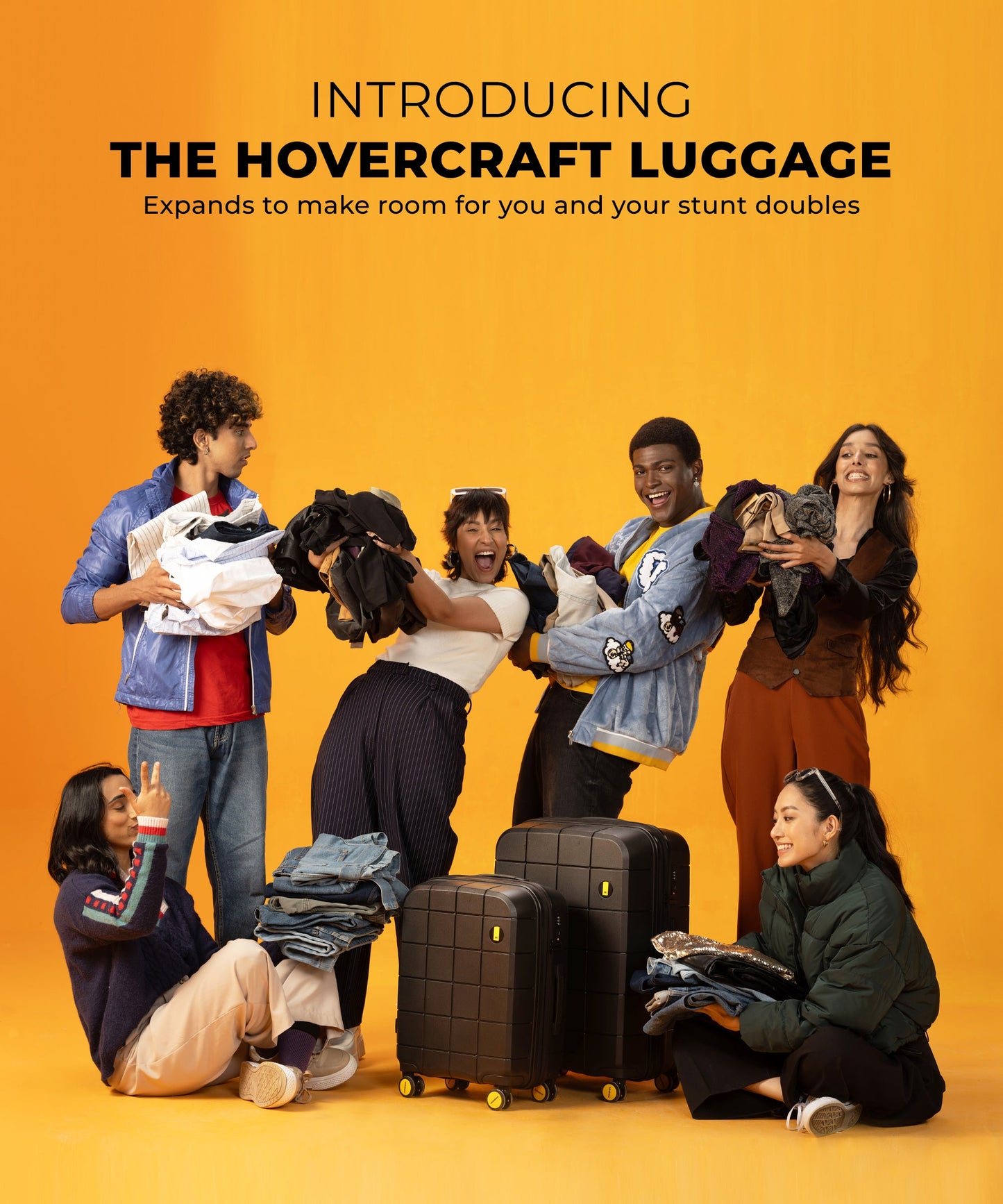 Color_Crypto | The Hovercraft Set Of 2 Luggage