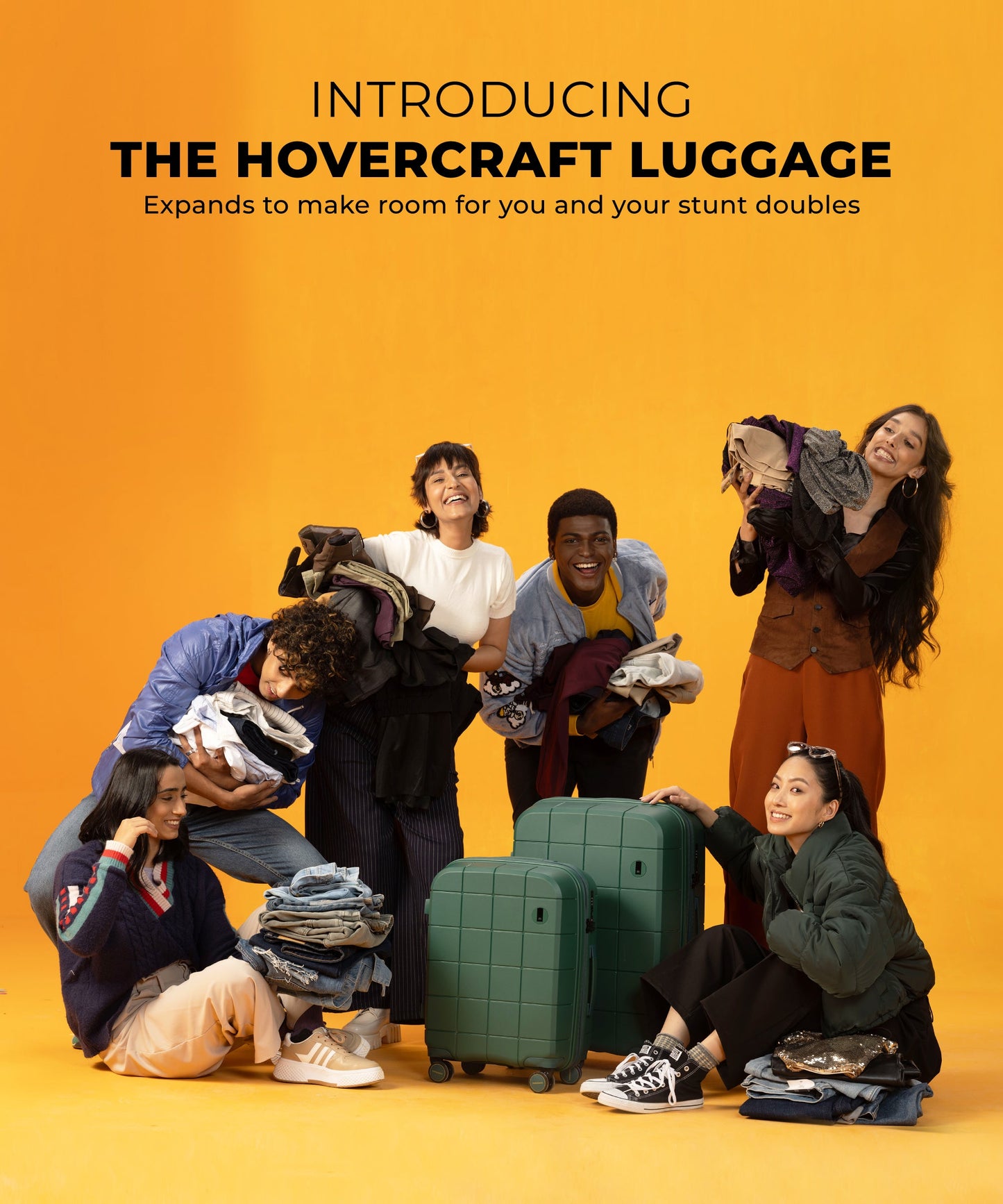 Color_Mic Drop | The Hovercraft Set Of 2 Luggage