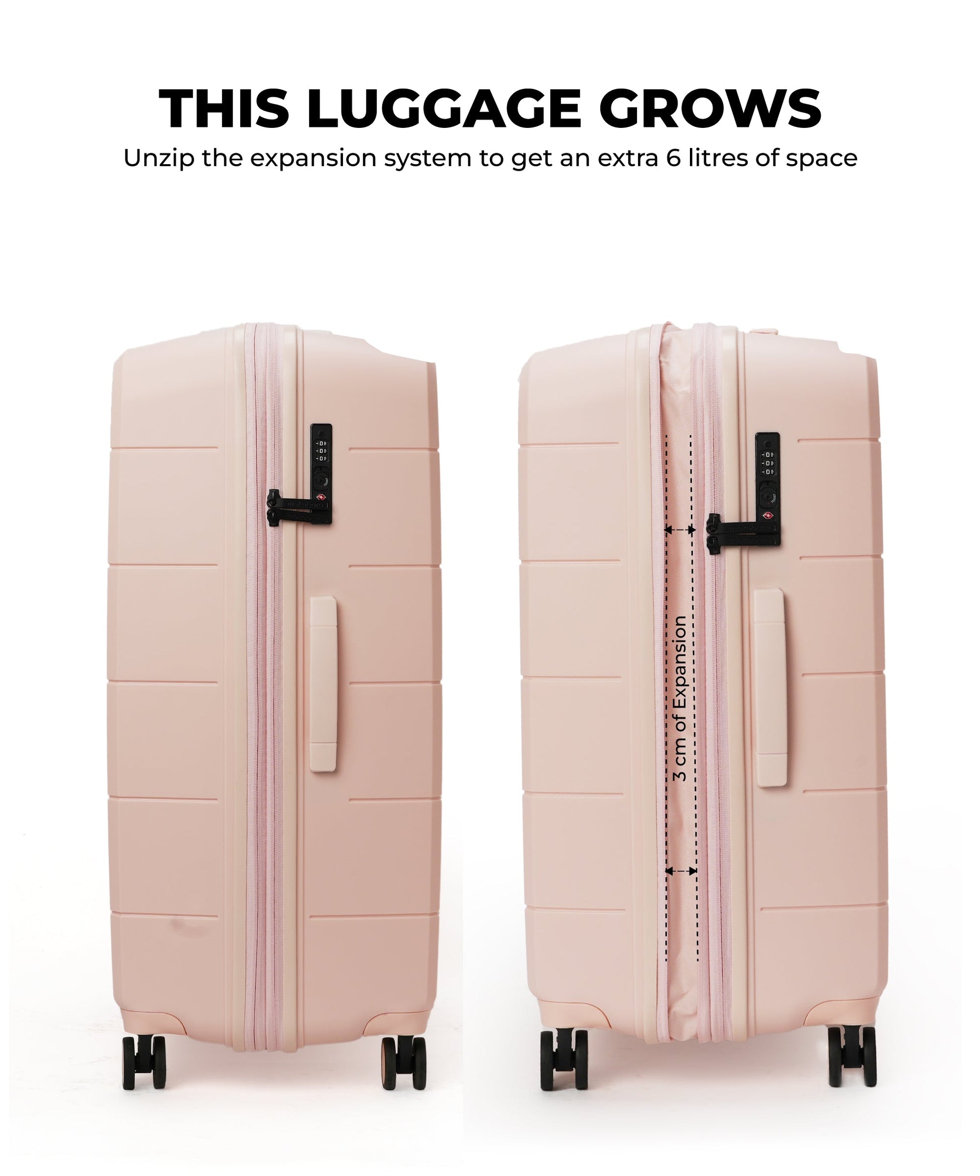 Color_Lucky Charm | The Hovercraft Set of 3 Luggage