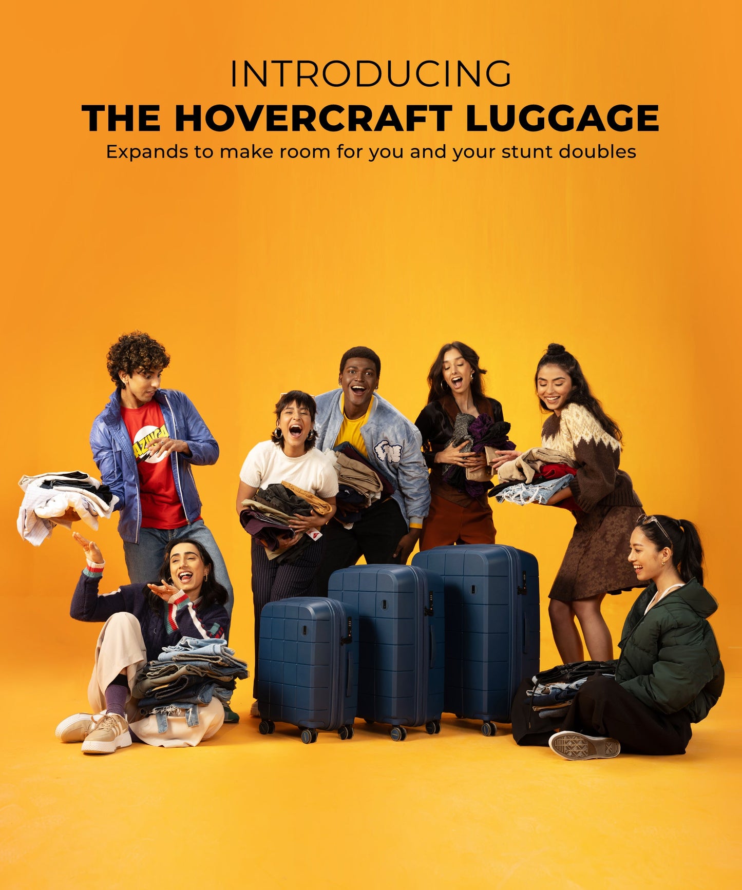 Color_Ocean | The Hovercraft Set of 3 Luggage