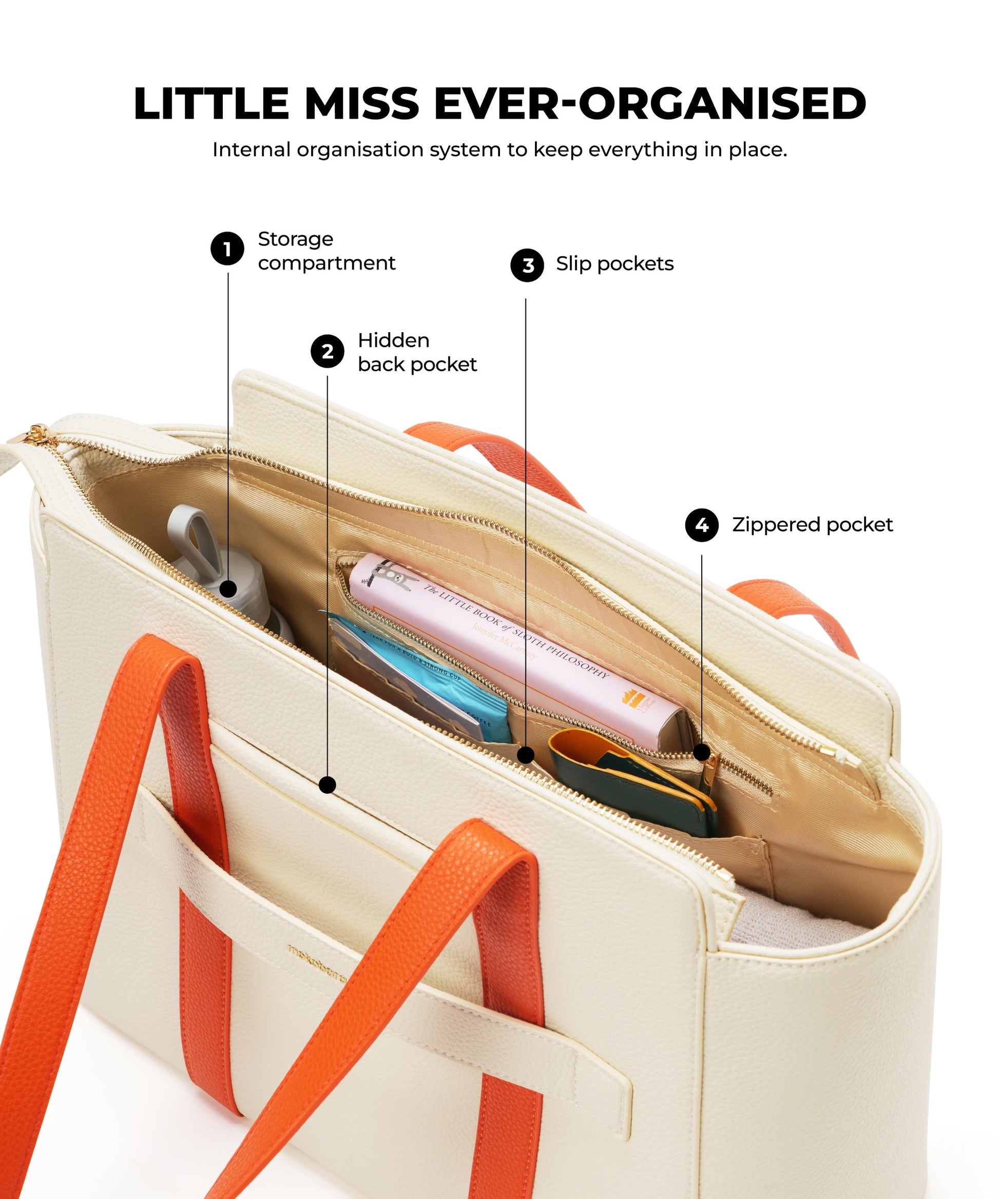 Color_Coconut Cream | The Sunflower Tote