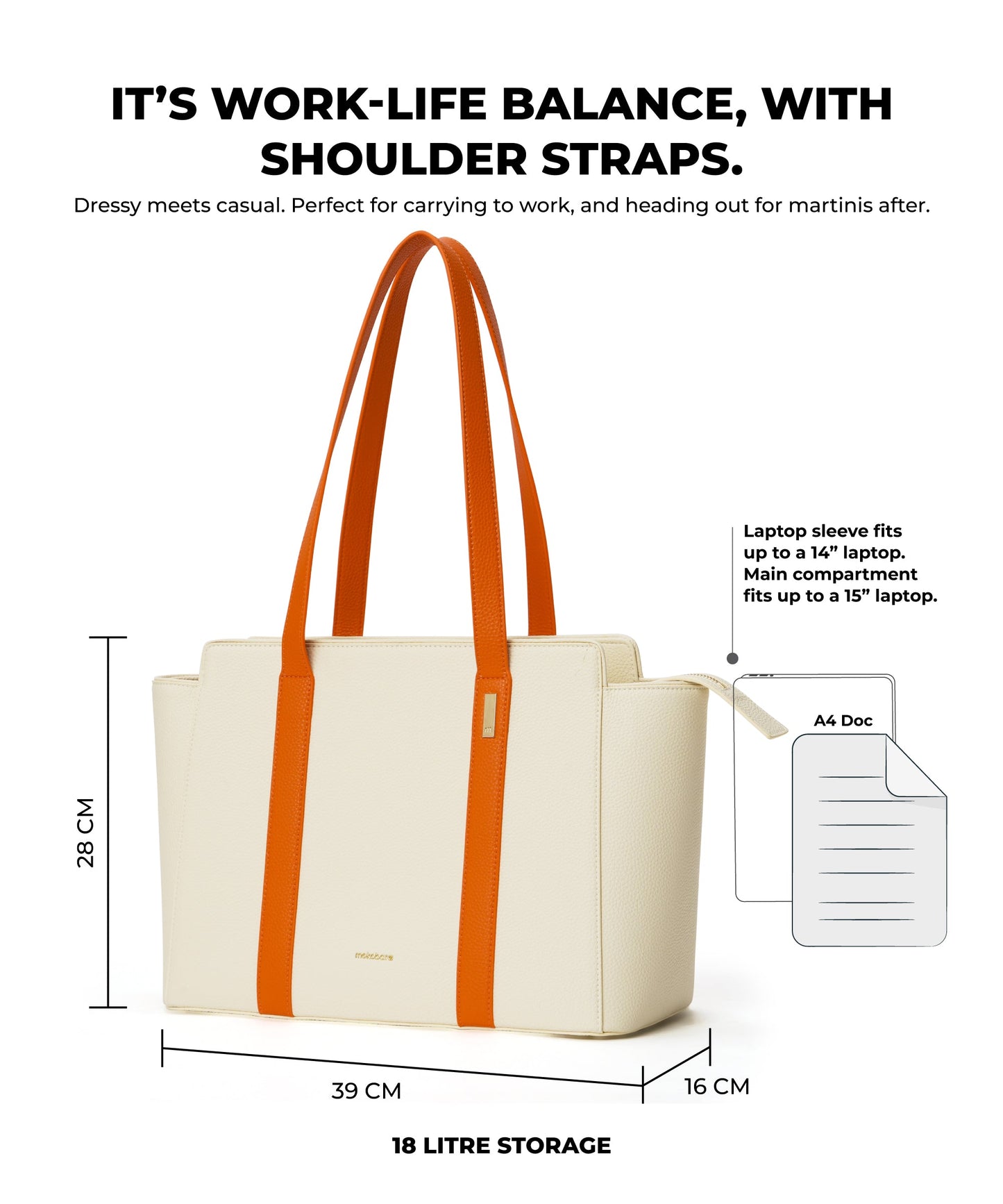 Color_Coconut Cream | The Sunflower Tote
