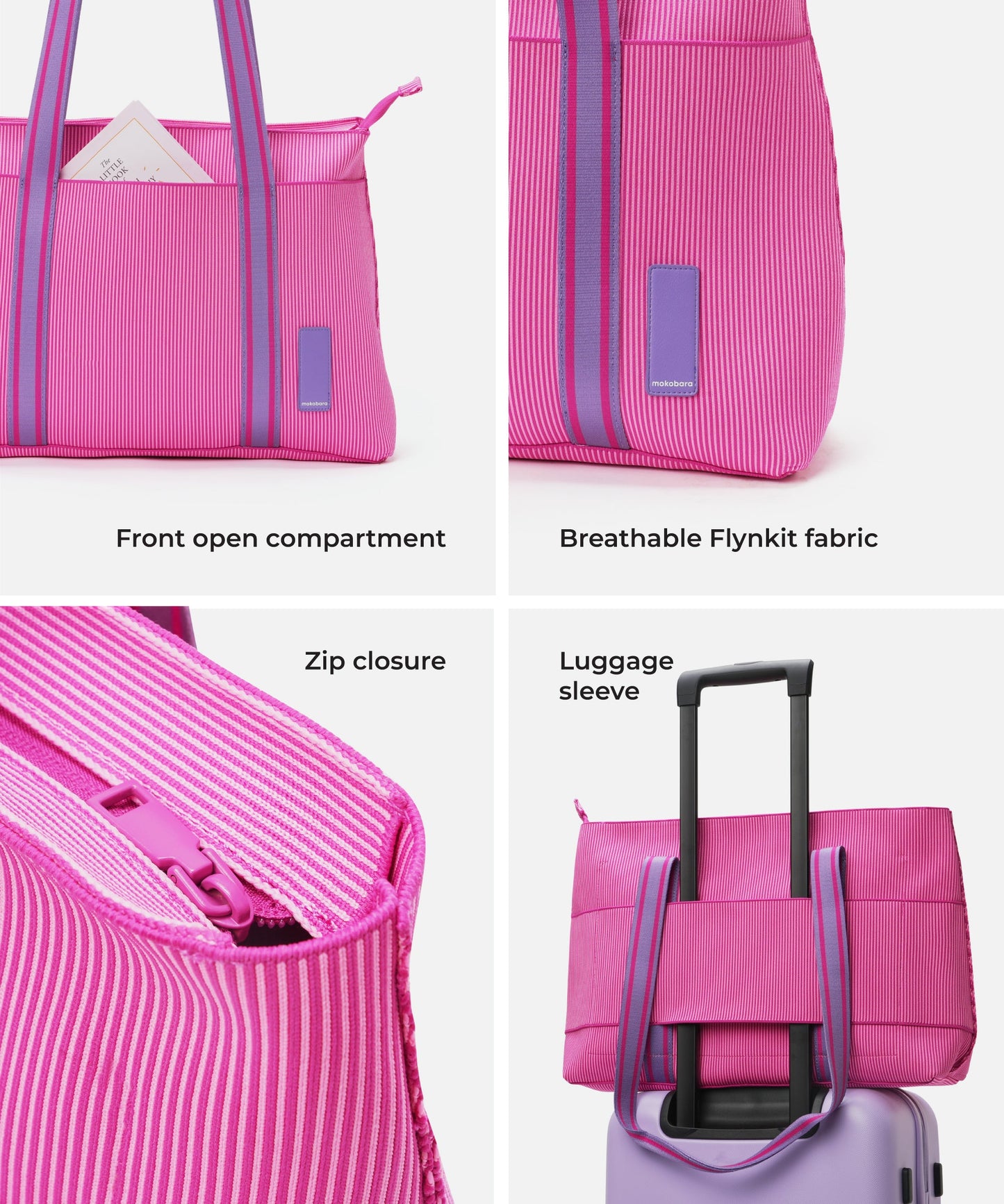 Color_Very Berry | The XOXO Carry-All Tote