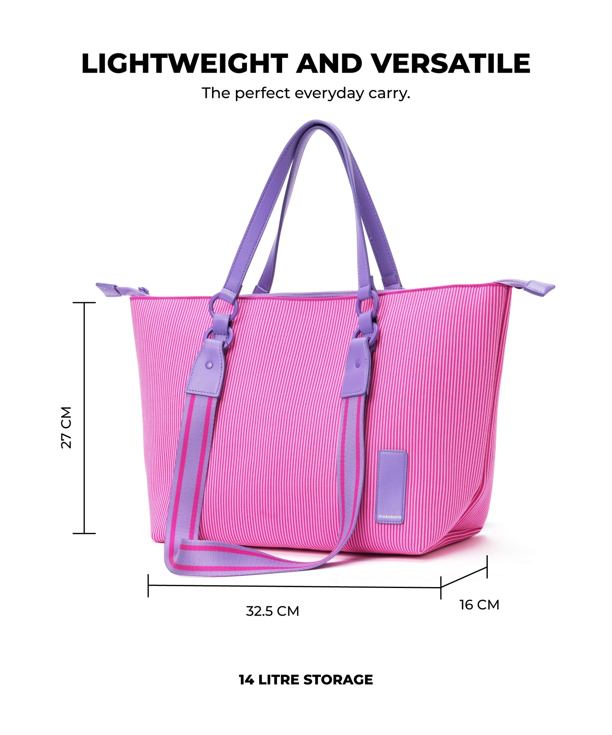 Color_Very Berry | The XOXO Daily Tote