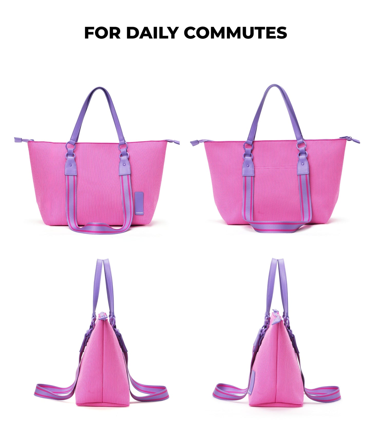 Color_Very Berry | The XOXO Daily Tote
