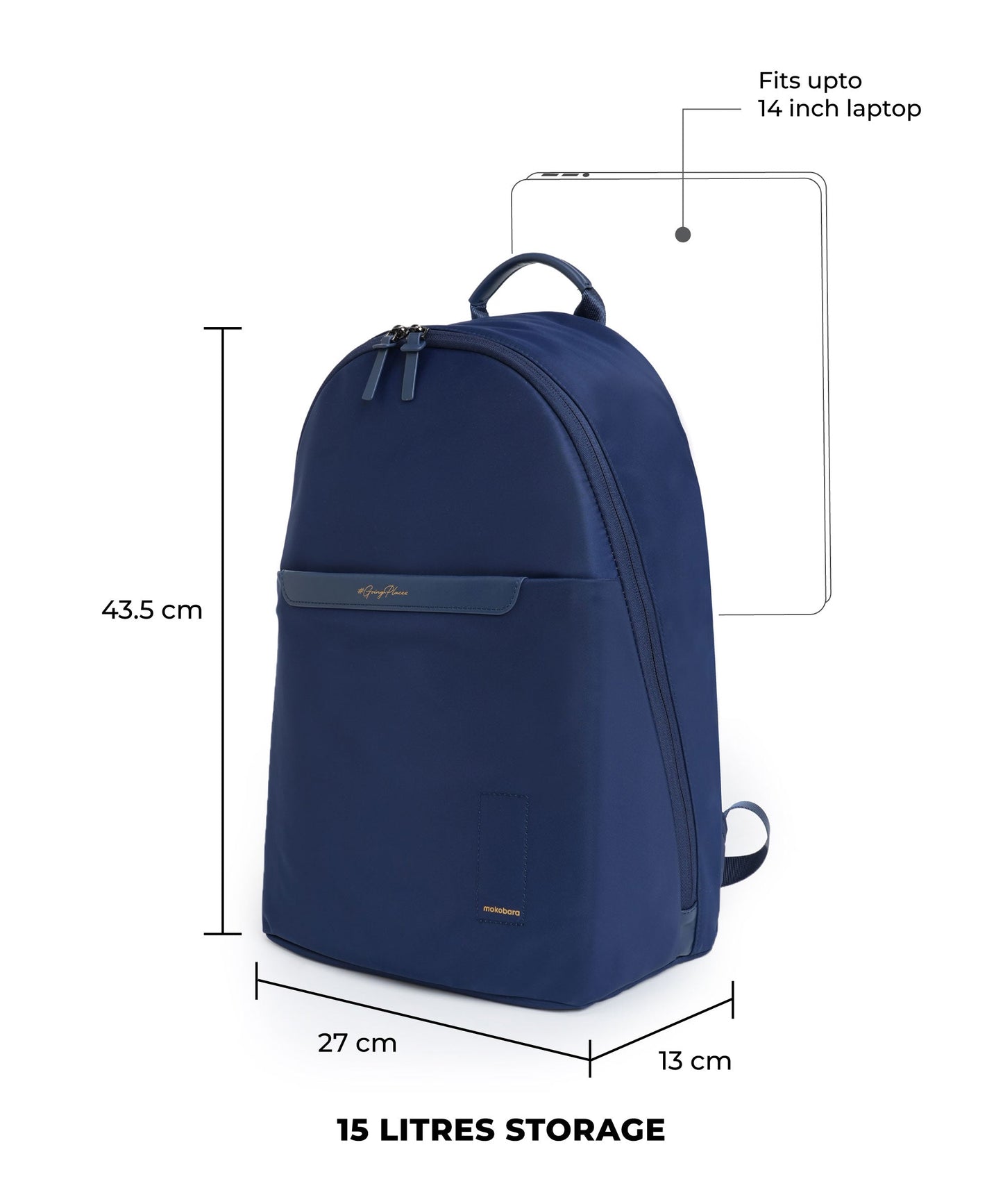 Color_Ocean | The Zip Around Backpack