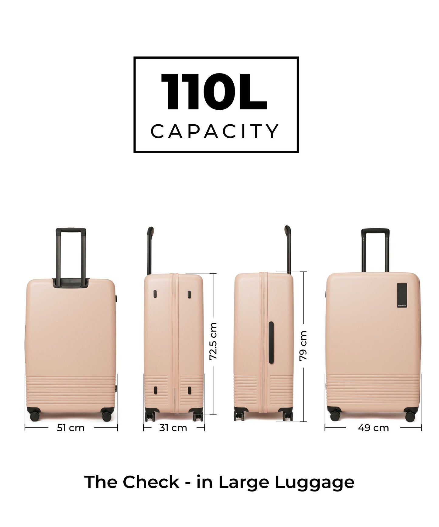 Color_No Filter | Set of 3 Luggage