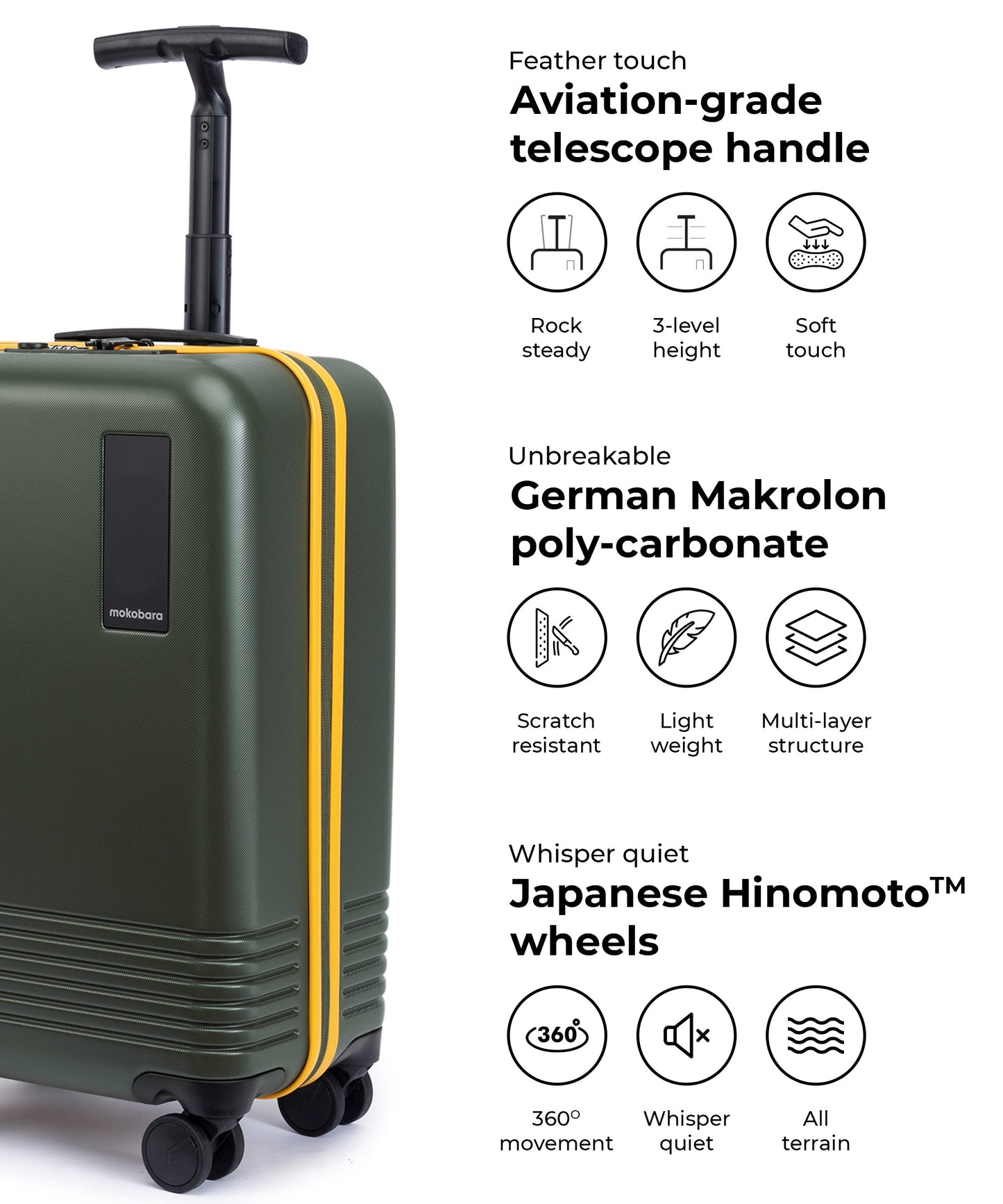 Color_Forest Sunray (Limited Edition) | The Float - Cabin Luggage