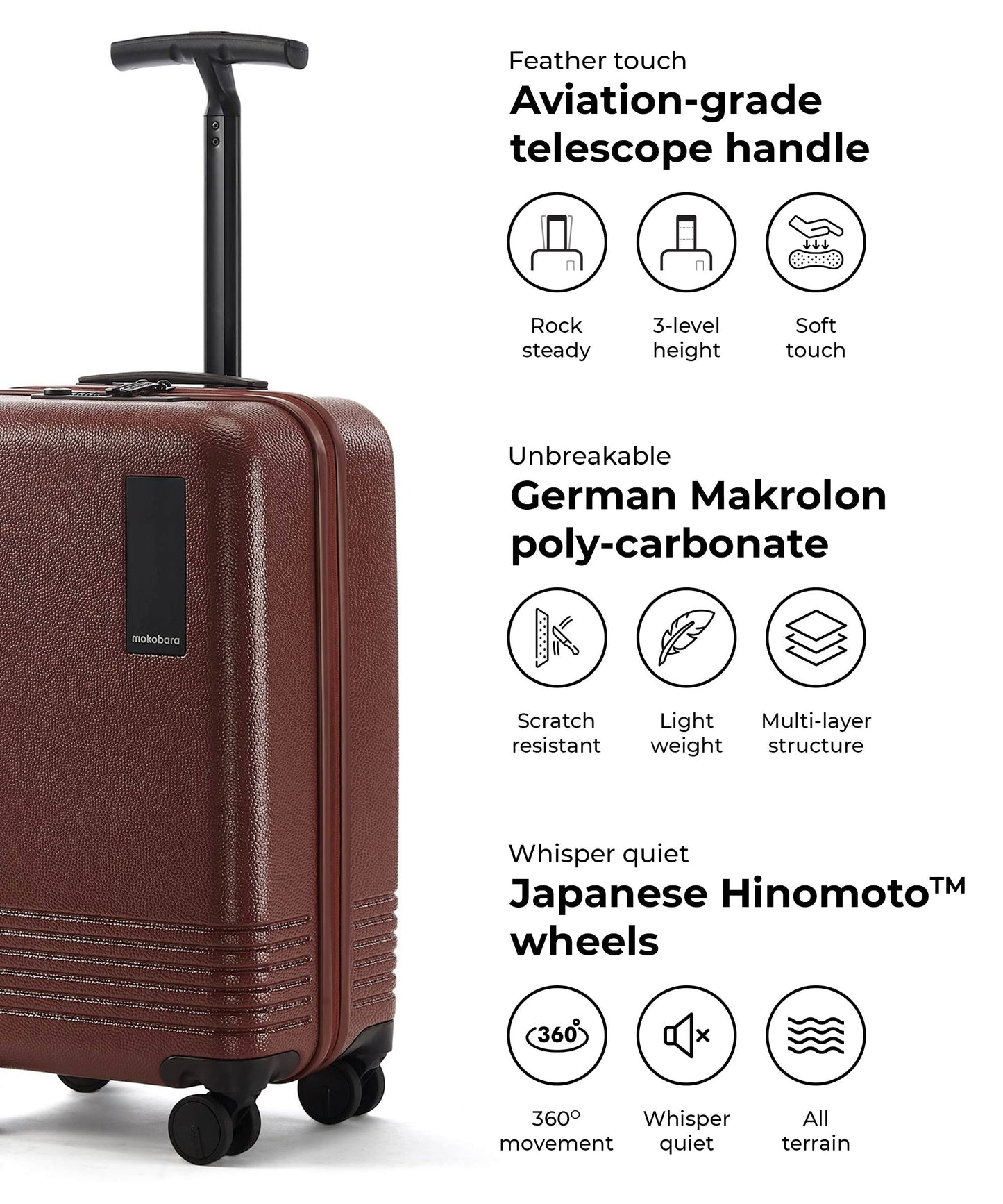 Color_Million Dollar (Premium Texture) | The Float - Cabin Luggage