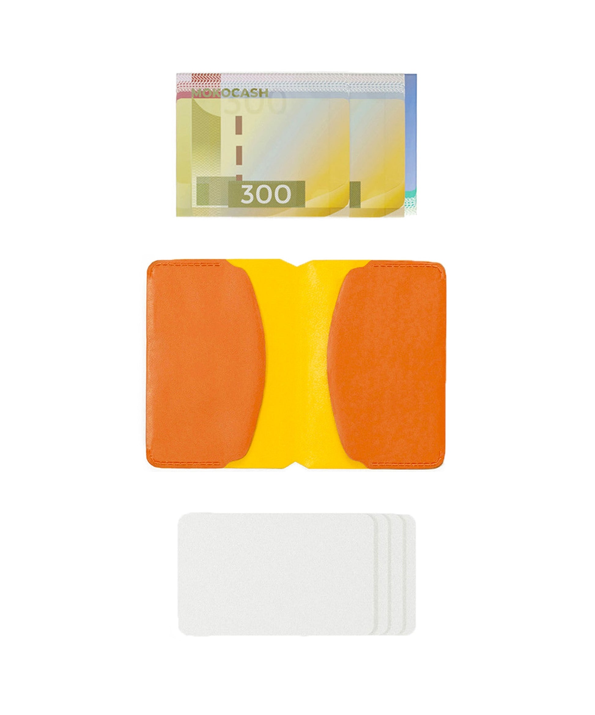 Color_Ugly Orange | Minimalist Card Wallet